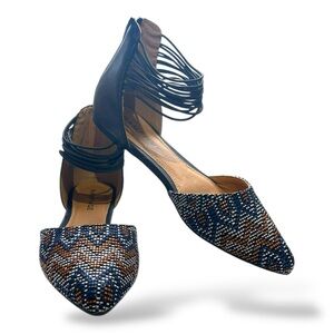 Rampage Cinna Blue Flats